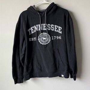 VTG Tennessee Black Hoodie Sweatshirt